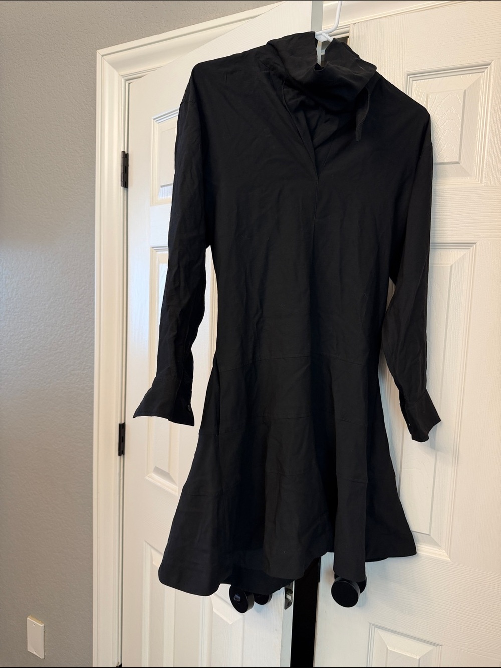 NWT KENZO Long-Sleeve Fit & Flare Dress